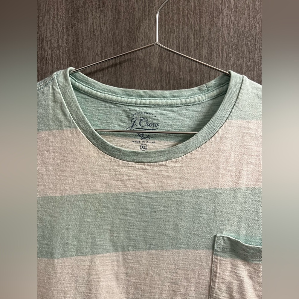 J. Crew short sleeve shirt stripes size xl - Picture 3 of 3